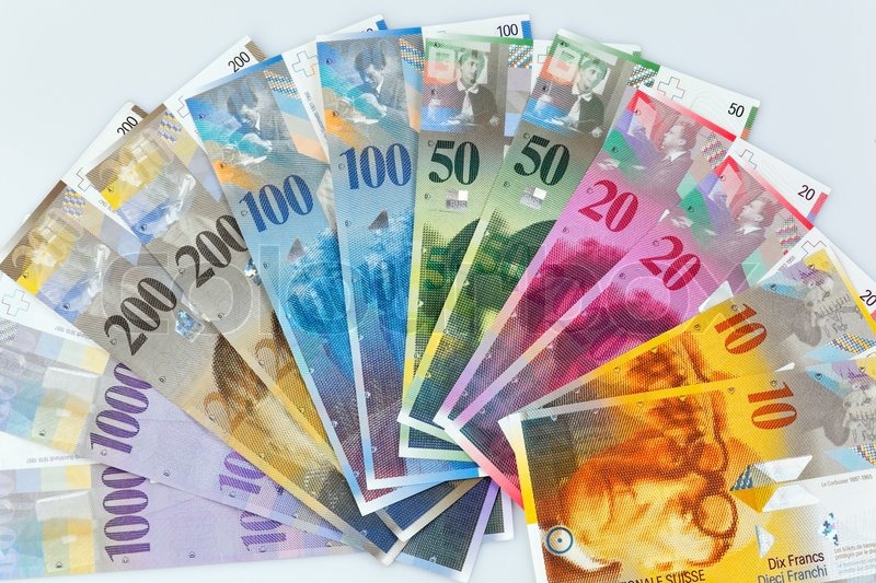 Swiss Francs Money And Currency Of Stock Image Colourbox