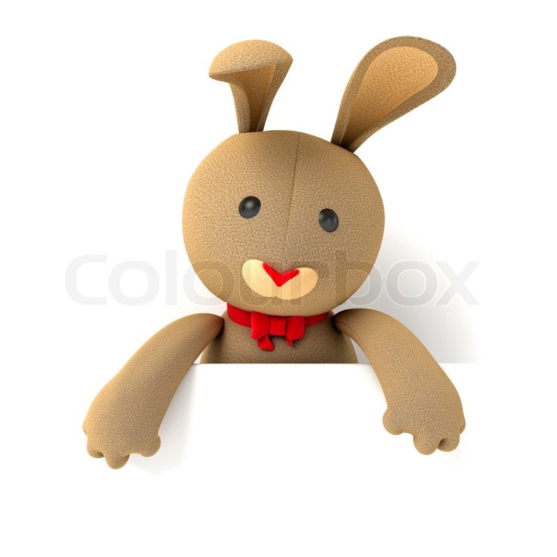 blank bunny teddy