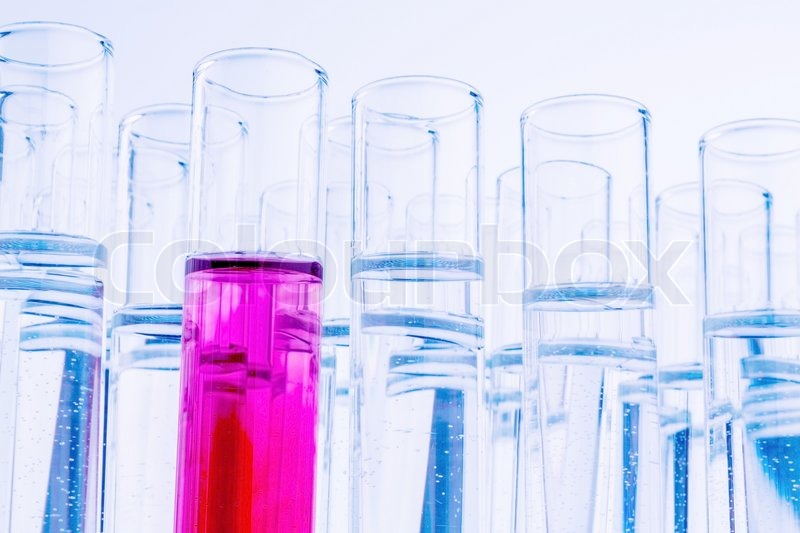 Unternehmen, chemikerin, chemikalie Stockfoto Colourbox