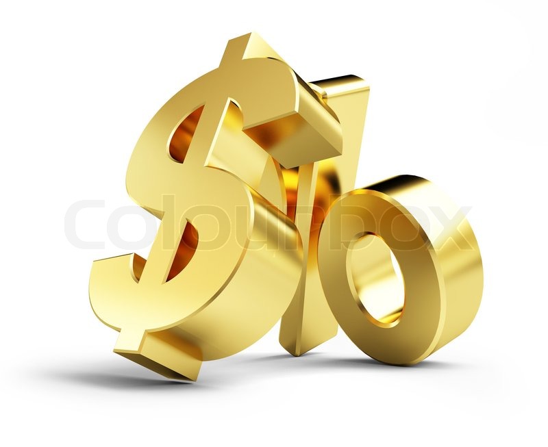 Gold Dollar Sign Background
