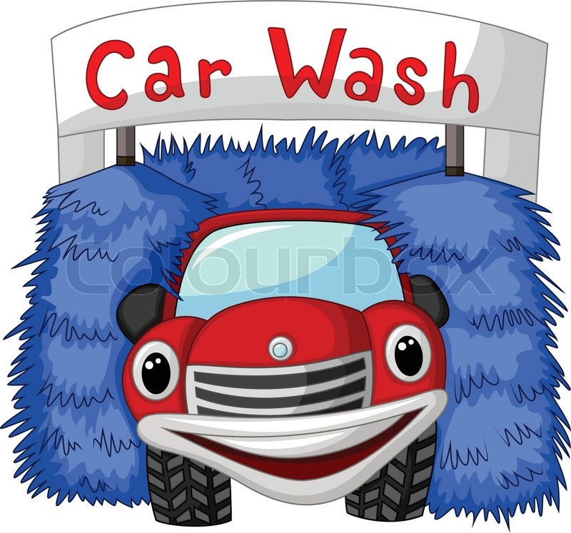Vector Illustration Of Automatic Car Stock Vector Colourbox