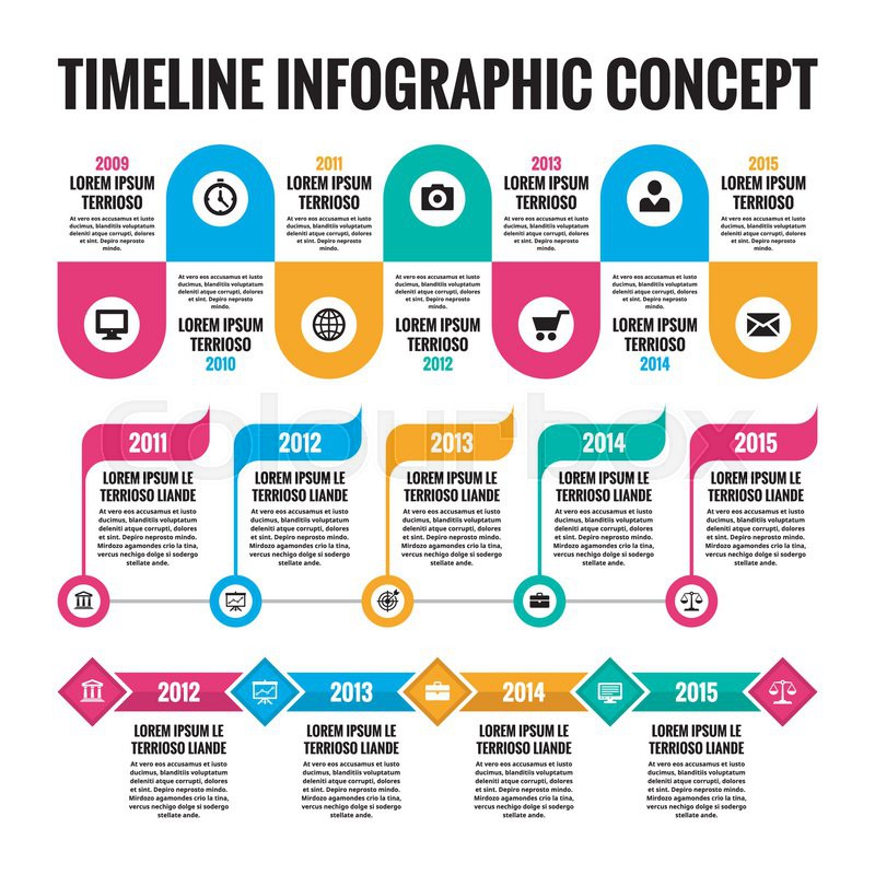 Creative Timeline Template from d2gg9evh47fn9z.cloudfront.net