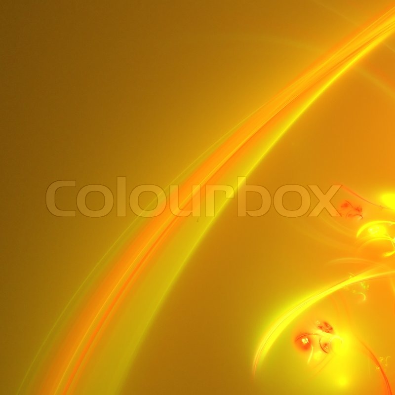 Abstract background. Yellow - orange | Stock Photo | Colourbox