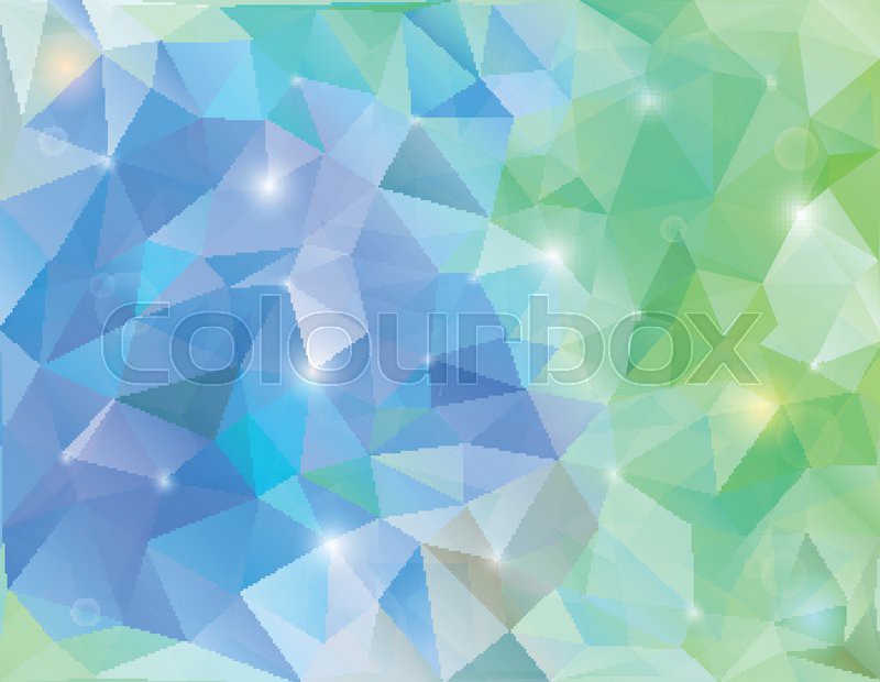 Green Diamond Abstract Wallpaper