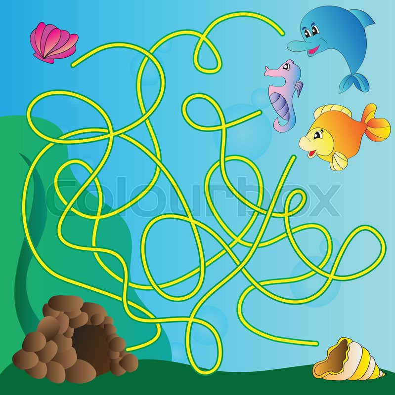 Ozean, koralle, korallenrot Colourbox