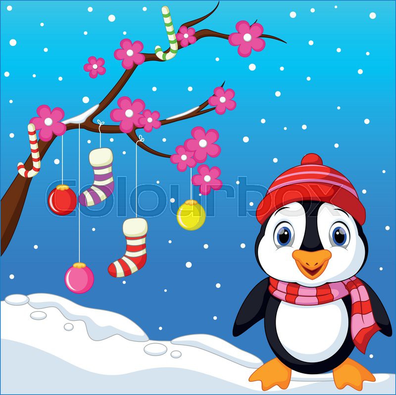 Cute penguins on winter background | Stock Vector | Colourbox
Cute Winter Penguin Wallpaper