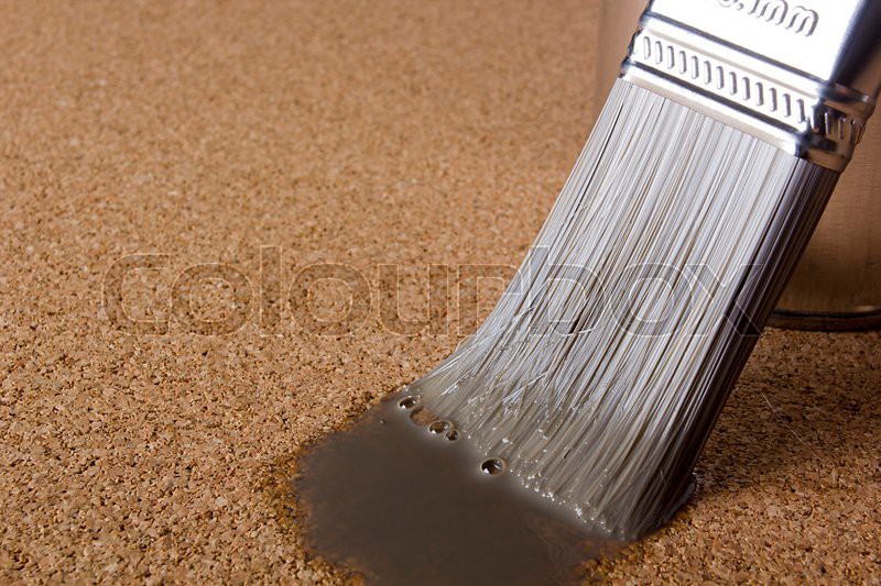 Industrial brush made of synthetic Stock image Colourbox