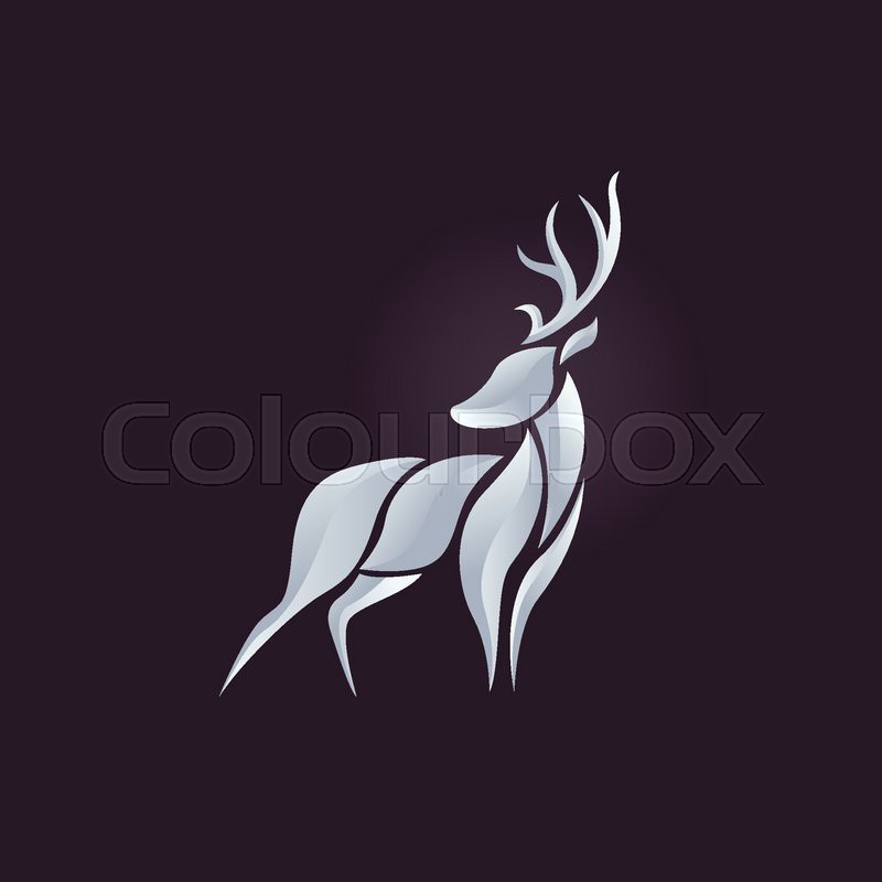 Dear logo vector | Stock vector | Colourbox