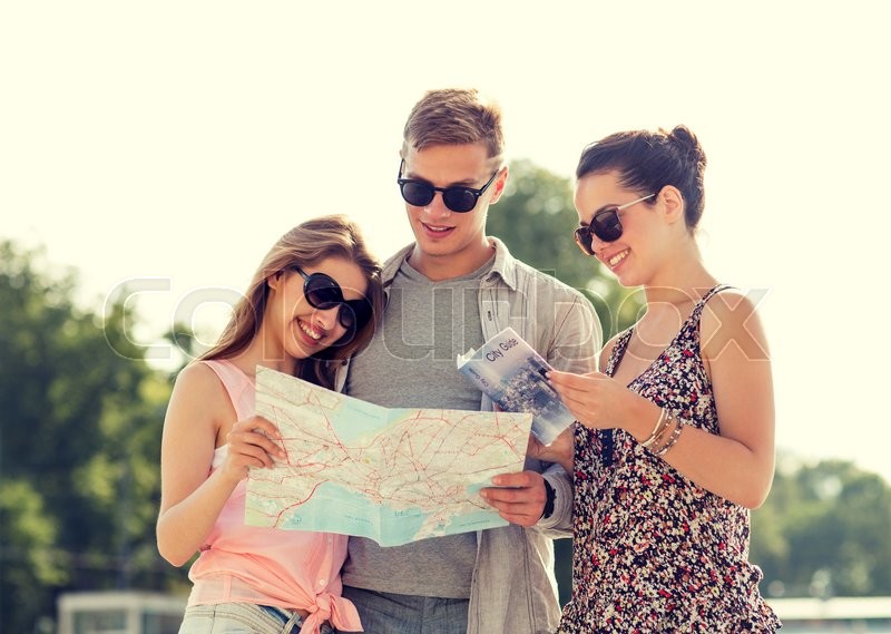 Friendship, travel, tourism, vacation ... | Stock Photo | Colourbox