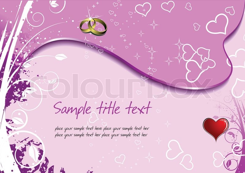 greeting card wedding