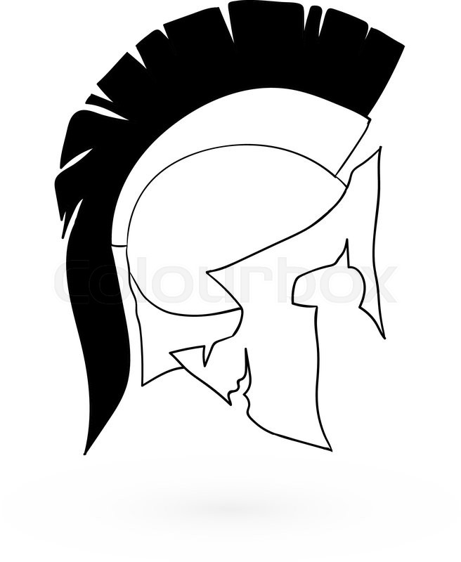 Greek helmet 5 clip art at clkercom