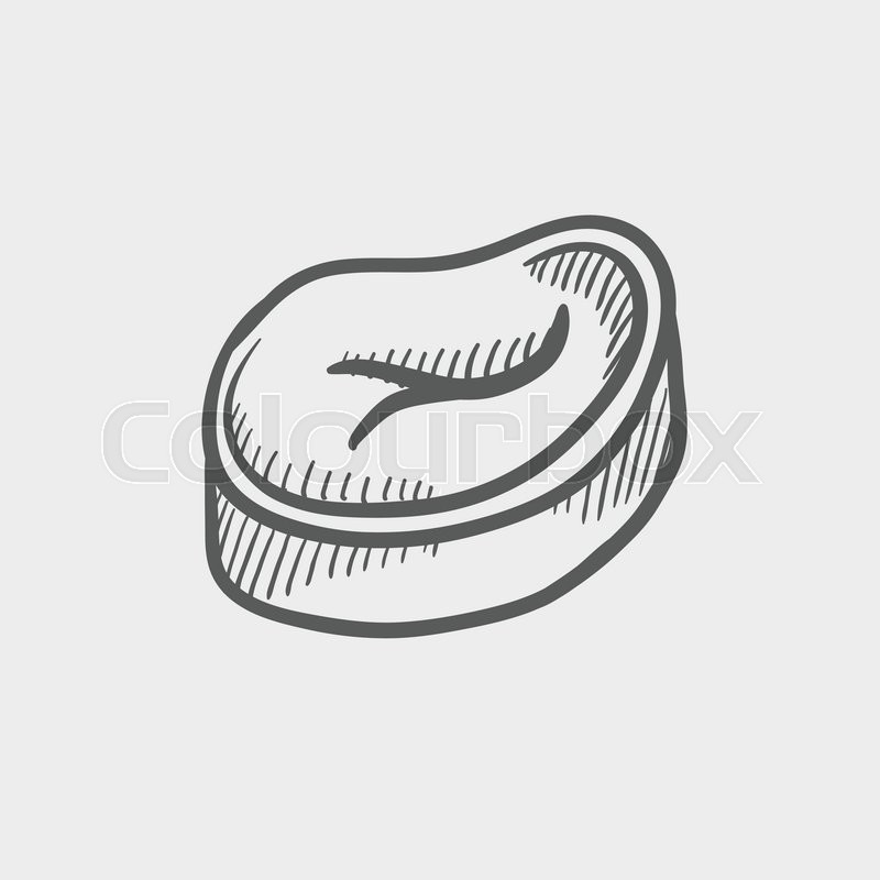 Pork Meat Drawing