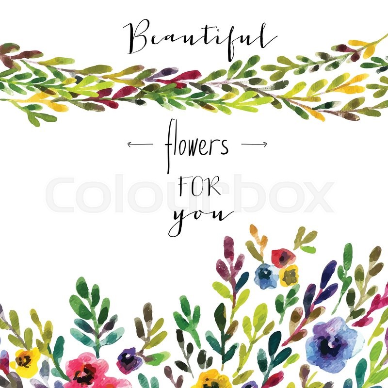 flower design for cards