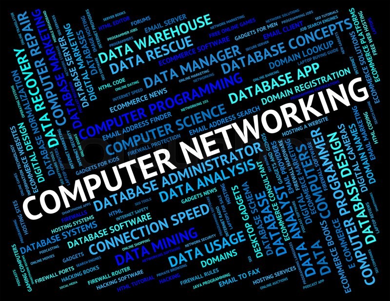 Computer Networking Indicating Global ... | Stock image | Colourbox