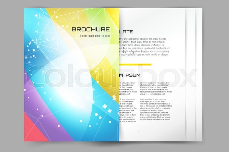 blank flyer background templates