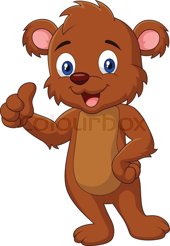 illustration of cartoon teddy