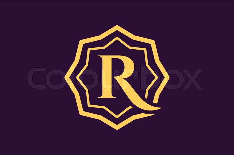 Royal Logo Vector Template Hotel Stock Vector Colourbox