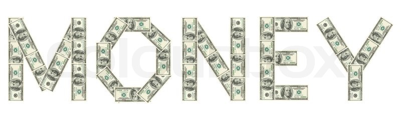 word-money-made-of-dollars-isolated-stock-image-colourbox