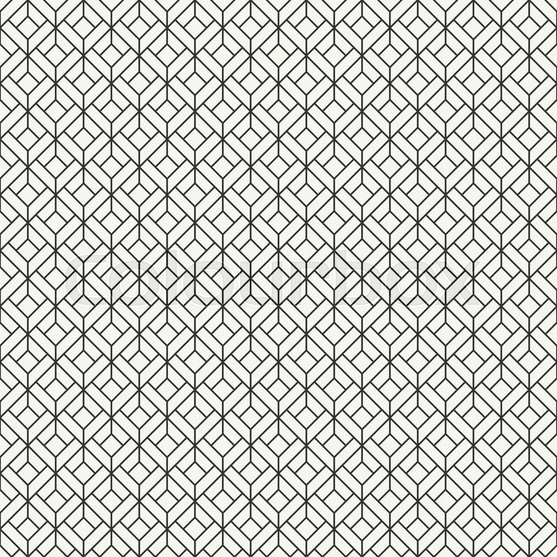 Cube Pattern Vector