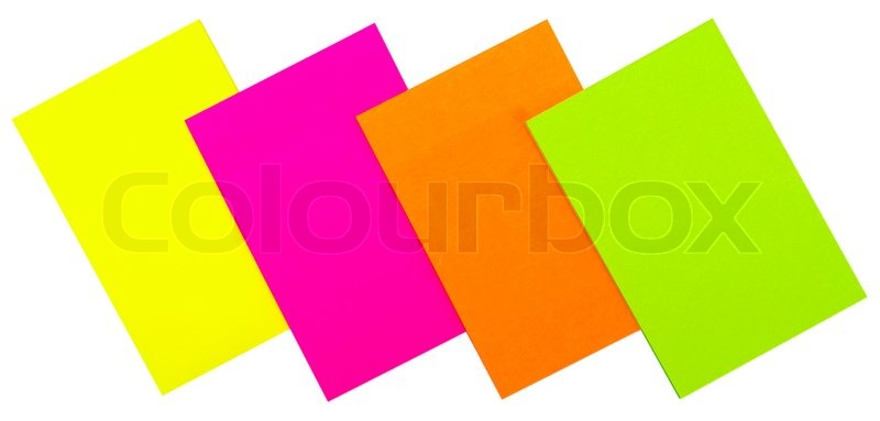 sticky note colors sticky note colors