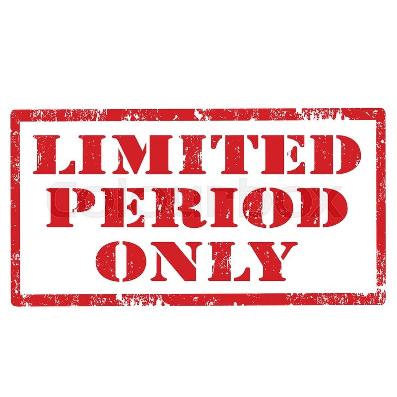 Grunge rubber stamp with text Limited Period Only,vector illustration Stock Vector Colourbox