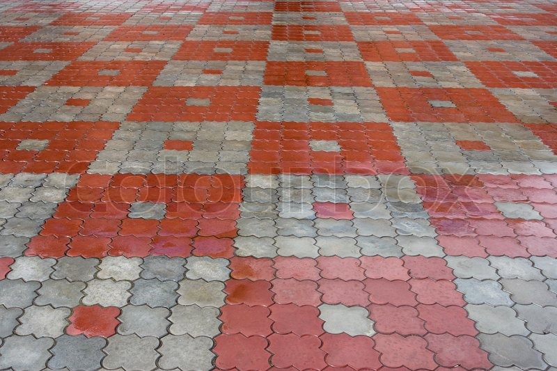 Pflasterstein -Muster. | Stock Bild | Colourbox
