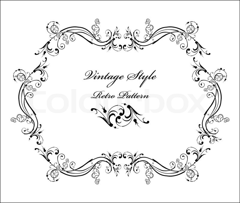 Einrahmung, zweig, abschluss Colourbox