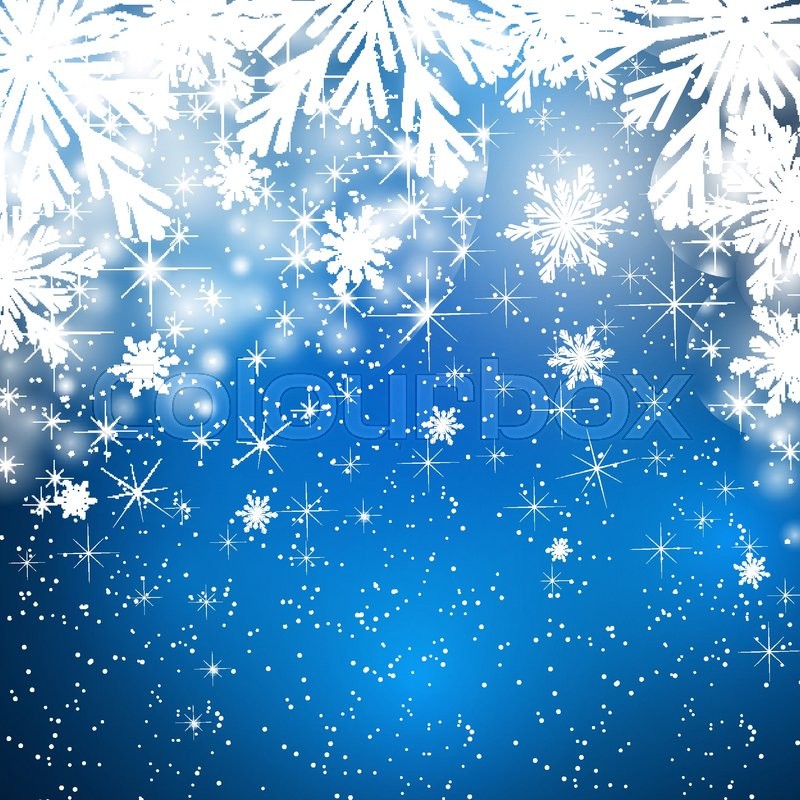 snowflakes background with falling stock vector colourbox snowflakes background with falling