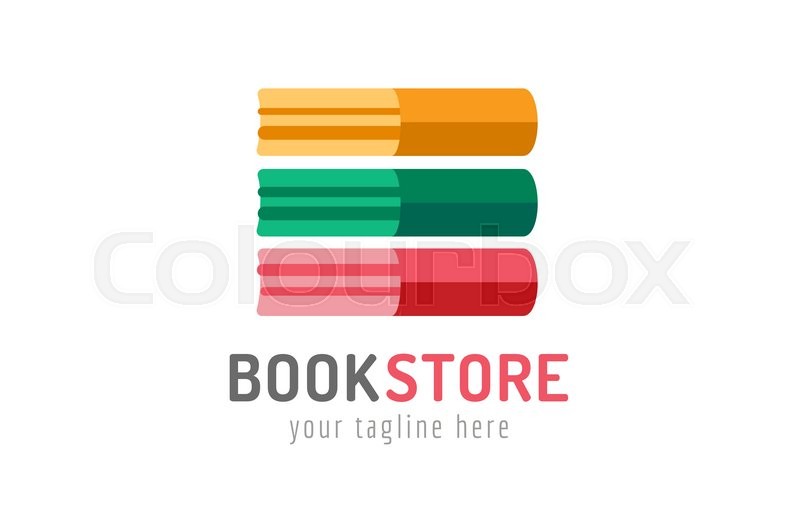 Books vector logo. Books icons. Books | Stock vector | Colourbox