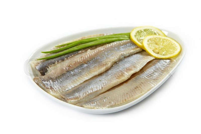 Herring fillet Stock image Colourbox