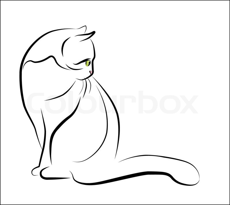 cat stock vector colourbox cat stock vector colourbox