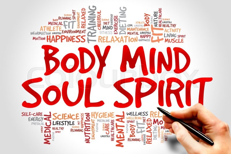 Body Mind Soul Spirit Stock Image Colourbox