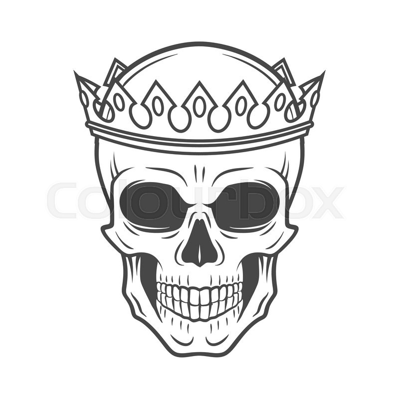 The Crown Illustration Tattoo Design The Crown Illustration Tattoo Design