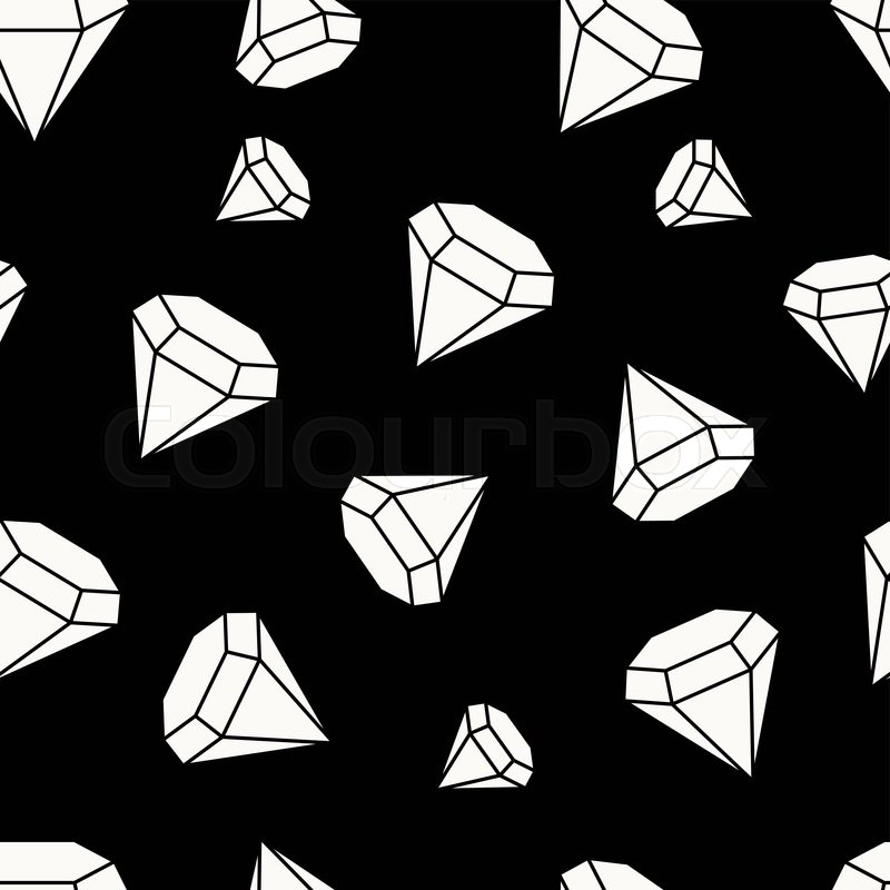 Seamless Background With Big Cartoon Stock Vector Colourbox