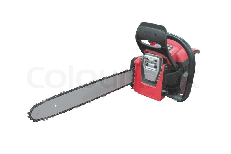 Das Bild der benzinbetriebene sah unter | Stock Bild | Colourbox