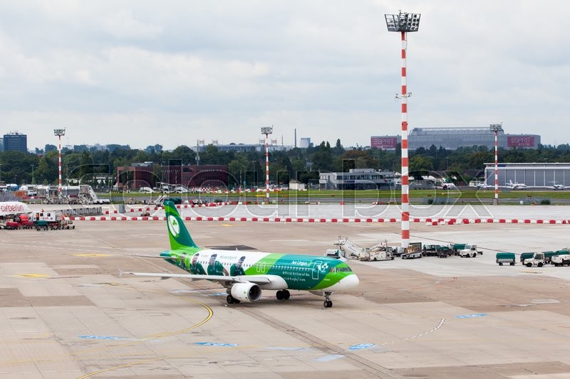 Fracht, flugzeug, flughafen Stockfoto Colourbox