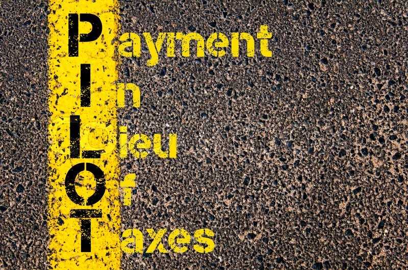 Accounting Business Acronym PILOT Payment In Lieu Of Taxes | Stock image |  Colourbox