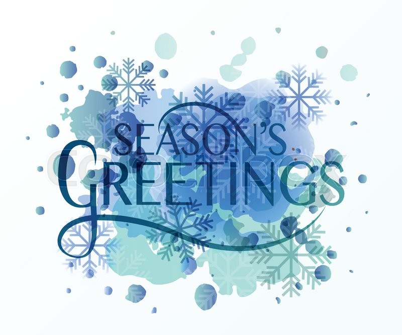 seasons greetings template