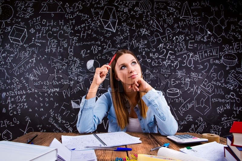 Beauty in homework picture