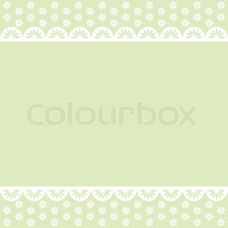 Baby green vector background in pastel tones | Stock Vector | Colourbox