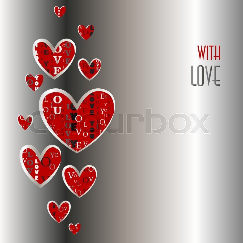 valentines card background