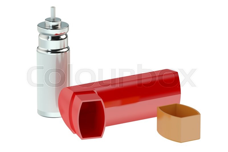 Red Asthma Inhalers