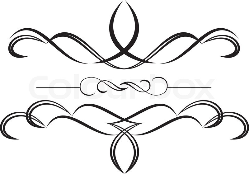 vintage frame ornament and element for decoration and design