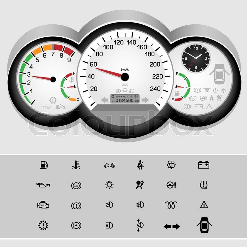 car control panel interface
