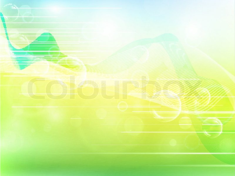 Aery abstract spring background with ... | Stock vector | Colourbox