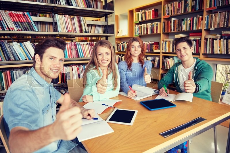 Student show their