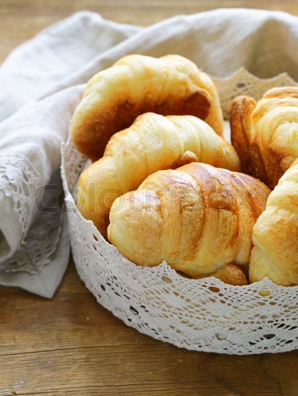 Traditional French baking puff pastry | Stock image | Colourbox