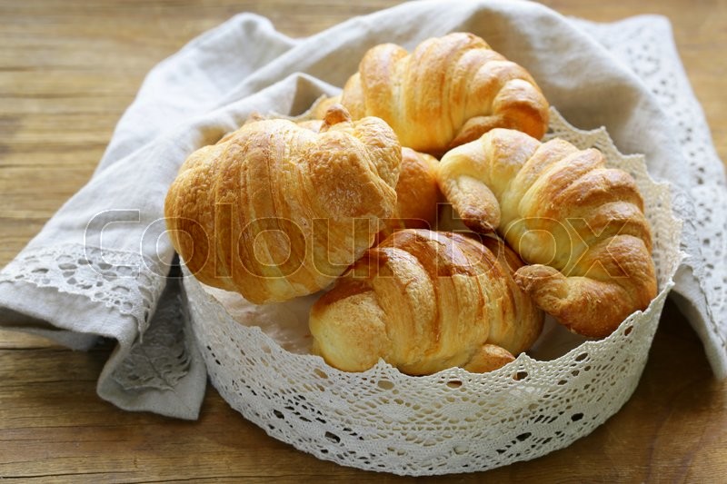 Traditional French baking puff pastry | Stock image | Colourbox