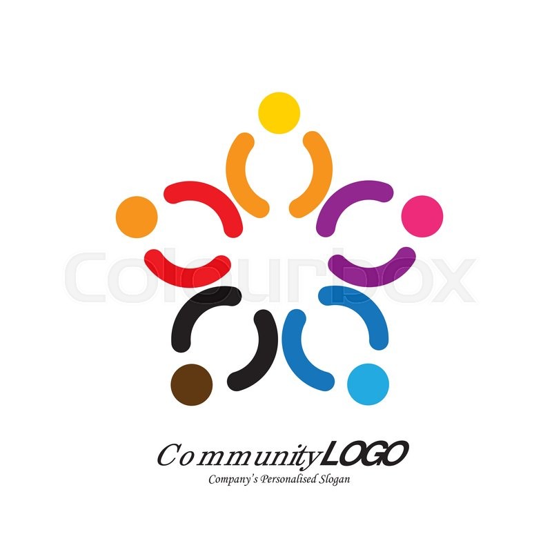 vector icon of people together sign stock vector colourbox vector icon of people together sign