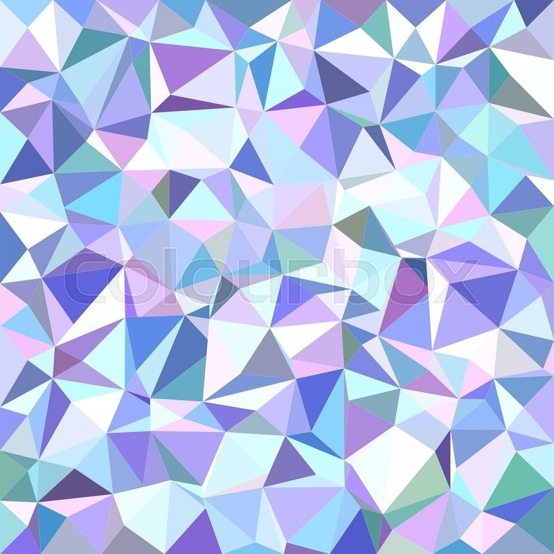 light irregular triangle mosaic